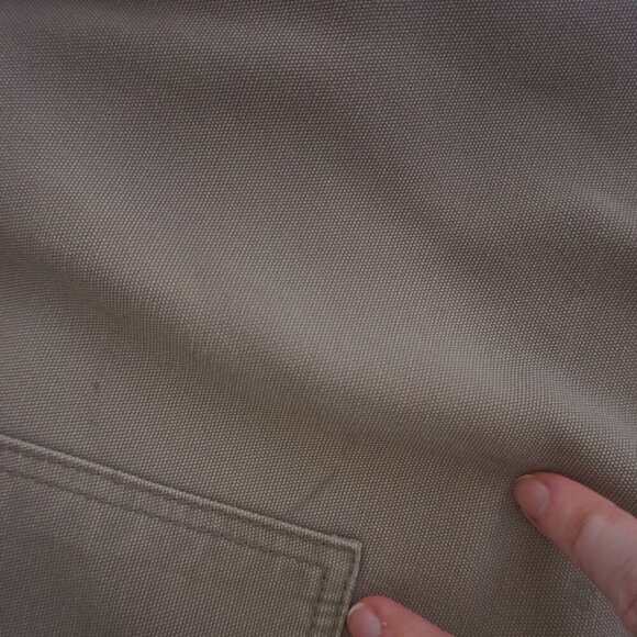 Gravel Gear Tan Fleece Lined Winter Warm Heavyweight Cotton Cargo Pants 32X30 - Picture 13 of 16